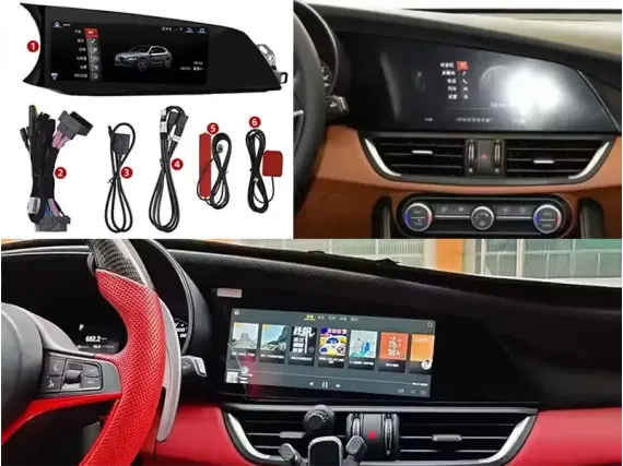 Alfa Romeo Giulia (2016-2024) Android car radio CarPlay - 10.25"