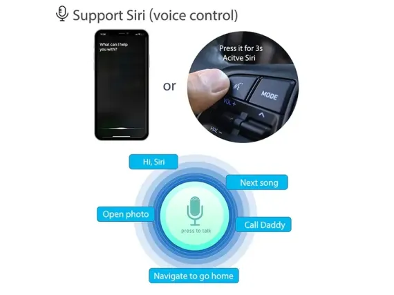 Wireless CarPlay & Android Auto for Audi A4/S4/RS4 (2007+) OEM Screen