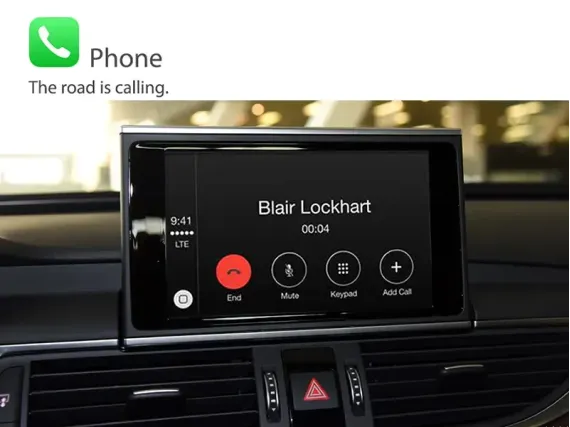 Wireless CarPlay & Android Auto for Audi A4/S4/RS4 (2007+) OEM Screen