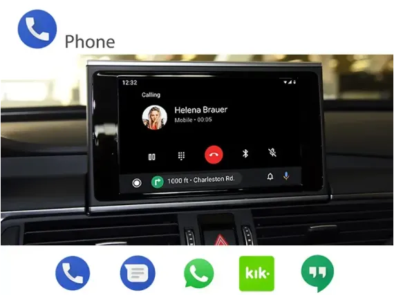 Wireless CarPlay & Android Auto for Audi A4/S4/RS4 (2007+) OEM Screen