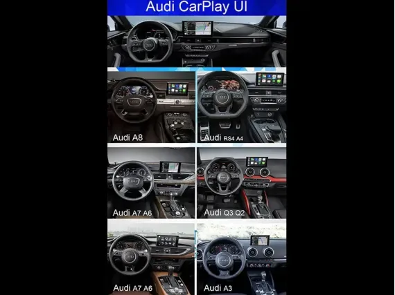 Wireless CarPlay & Android Auto for Audi Q5 (2016+) OEM Screen