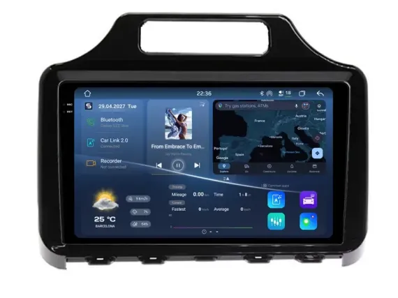 Toyota IQ / Scion iQ (2008-2016) Android car radio Apple CarPlay
