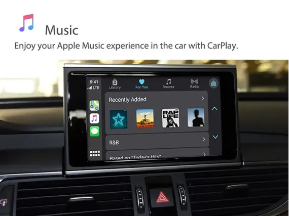 Wireless CarPlay & Android Auto for Audi A6/S6 (2011-2018) OEM Screen