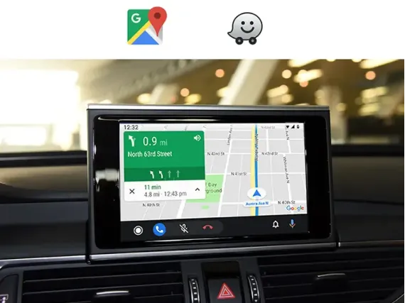 Wireless CarPlay & Android Auto for Audi A6/S6 (2011-2018) OEM Screen