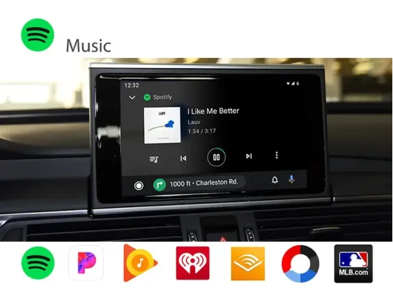 Draadloze CarPlay & Android Auto voor Audi Q7 (2005-2015) OEM-scherm
