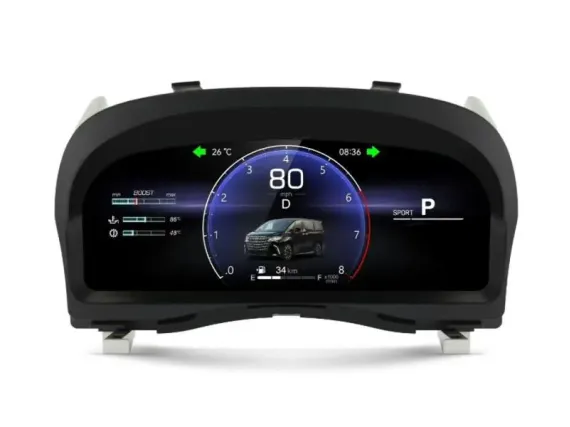 Toyota Alphard (2015-2023) Digital Instrument Cluster | Plug & Play