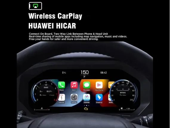 Toyota LC 200 (2007-2015) Digital Instrument Cluster | Plug & Play