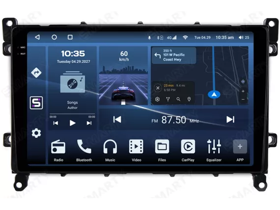 Toyota Prius XW50 (2019+) Android car radio Apple CarPlay