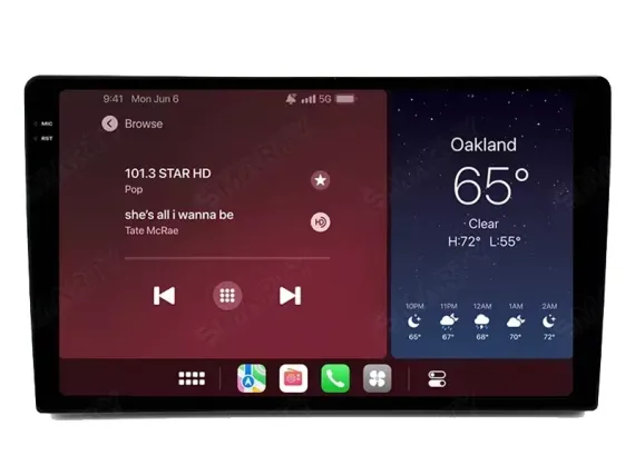 Opel Vivaro (2001-2010) Android car radio Apple CarPlay