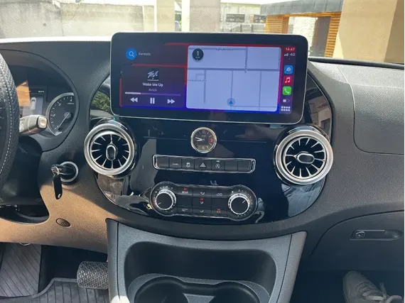 Mercedes Vito W447 2014+ Radio para coche Android Glare frame - 12.3