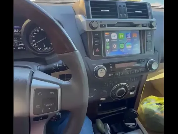 Wireless CarPlay & Android Auto for Toyota LC Prado 150 OEM Screen