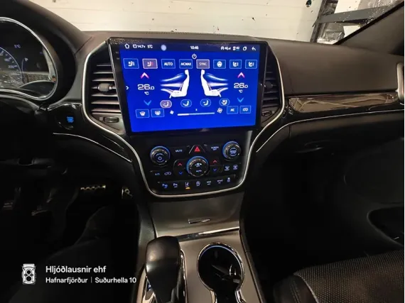 Jeep Grand Cherokee (2014+) Autoradio Android Apple CarPlay
