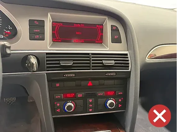 Audi A6/S6 (2004-2011) Android car radio Apple CarPlay