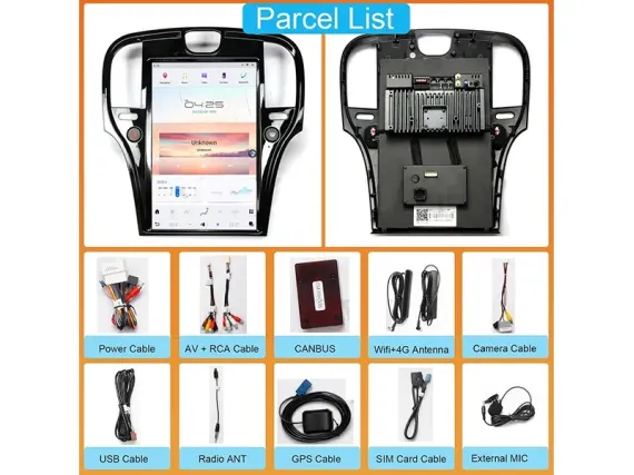 Chrysler 300C (2011-2023) Tesla Android car radio