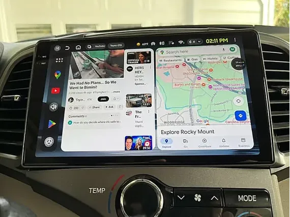 Toyota Venza AV10 (2008-2017) Android autoradio Apple CarPlay