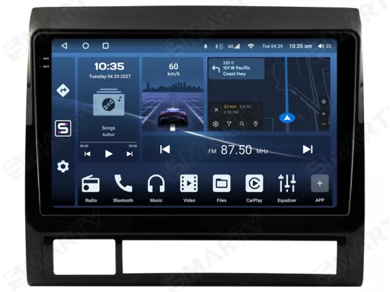 Toyota Hilux (2004-2016) Android car radio Apple CarPlay