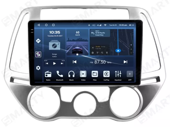 Hyundai i20 PB (2012-2014) Android car radio Apple CarPlay