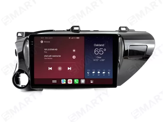 Toyota Hilux 8 (2015-2020) Apple CarPlay