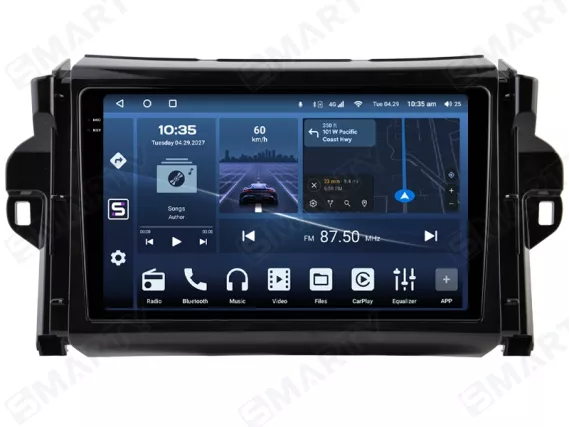 Toyota Fortuner 2 (2015-2023) Android car radio Apple CarPlay