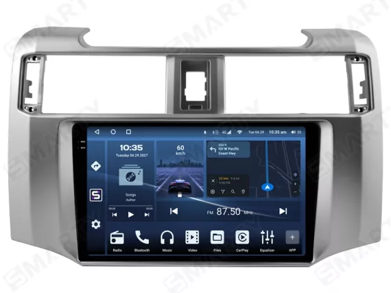 Toyota 4Runner 5 (2010-2022) Radio para coche Android Apple CarPlay