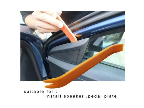 Easily remove Trim, Molding, Door panels and Dashboards.