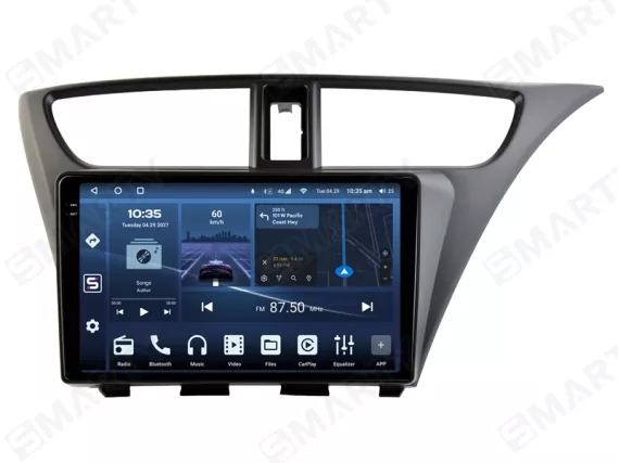 Honda Civic Hatchback (2011-2017) Android car radio Apple CarPlay