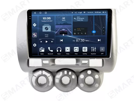 Honda Jazz/Fit (2002-2008) Samochodowy Android stereo Apple CarPlay