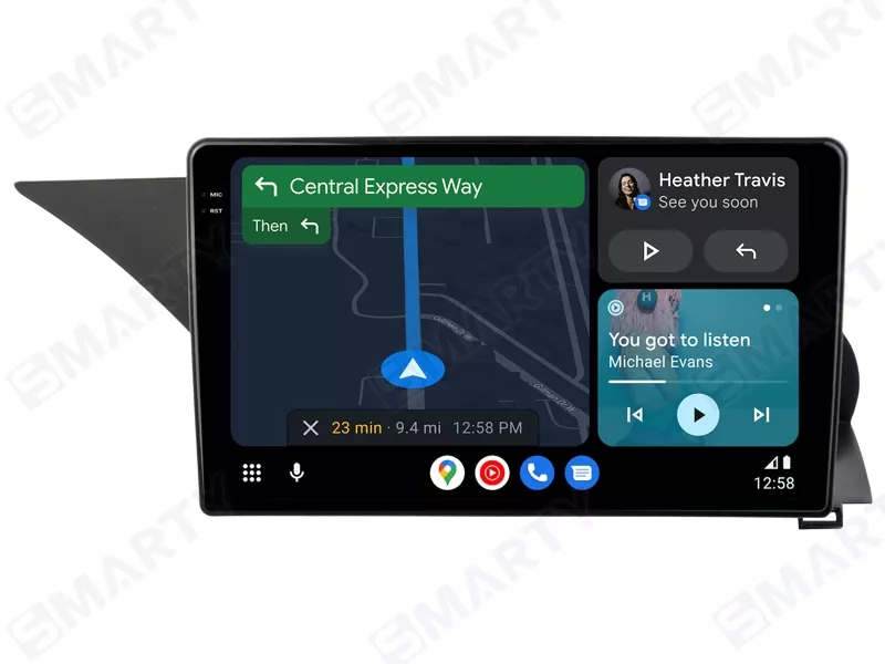 Vorally Android 14 Carplay Stereo For Mercedes-Benz GLK Class X204 2008-2015 – 9” HD Touch