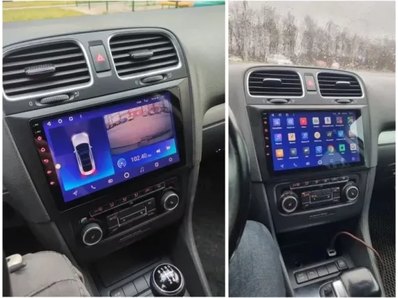 Volkswagen Golf 6 (2008-2016) Android car radio Apple CarPlay