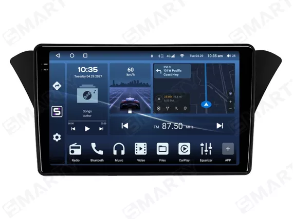 Hyundai Genesis Coupe / Rohens (2012-2016) Android car radio CarPlay