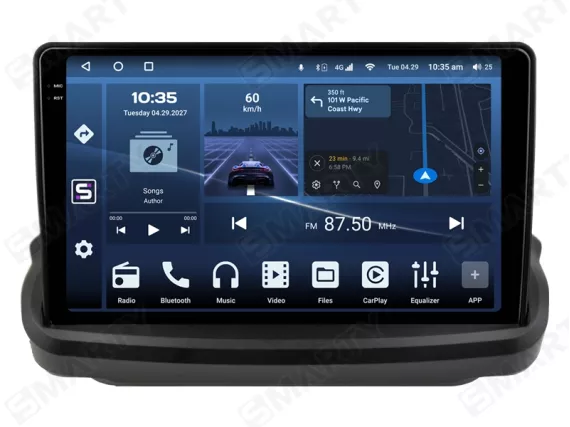 Hyundai Genesis Coupe / Rohens (2009-2012) Android car radio CarPlay
