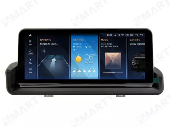 BMW 3 E90 w/o original screen (2005-2014) Apple CarPlay