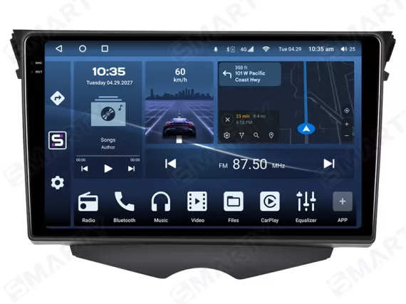 Hyundai Veloster (2011-2017) Autoradio Android Apple CarPlay