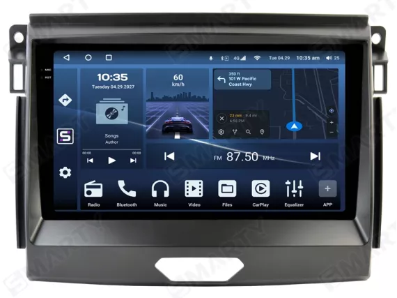 Ford Ranger (2015-2020) Android car radio Apple CarPlay