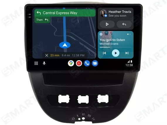 Peugeot 107 (2005-2014) Android Auto