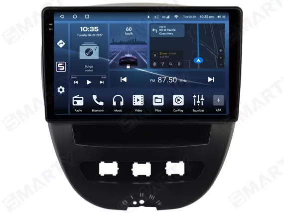 Toyota Aygo (2005-2014) Android car radio Apple CarPlay
