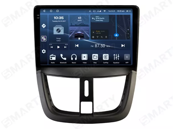 Peugeot 207 (2006-2015) Android car radio Apple CarPlay
