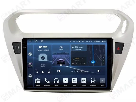 Peugeot 301 (2012-2017) Android car radio Apple CarPlay