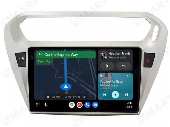 Peugeot 301 (2012-2017) Android Auto