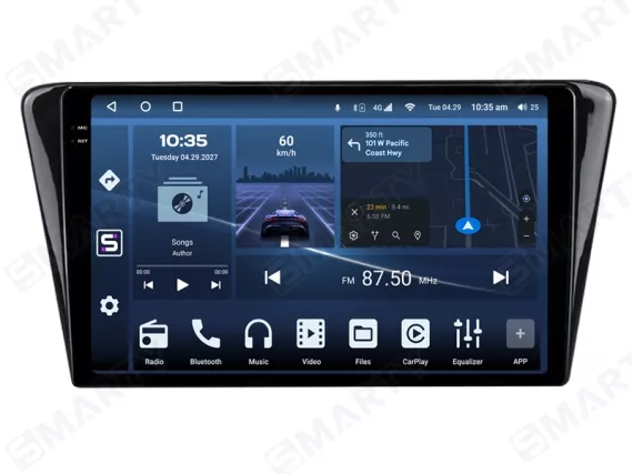 Peugeot 408 (2014-2018) Android car radio Apple CarPlay