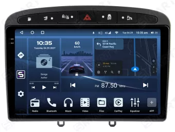 Peugeot 408 (2010-2014) Android car radio Apple CarPlay