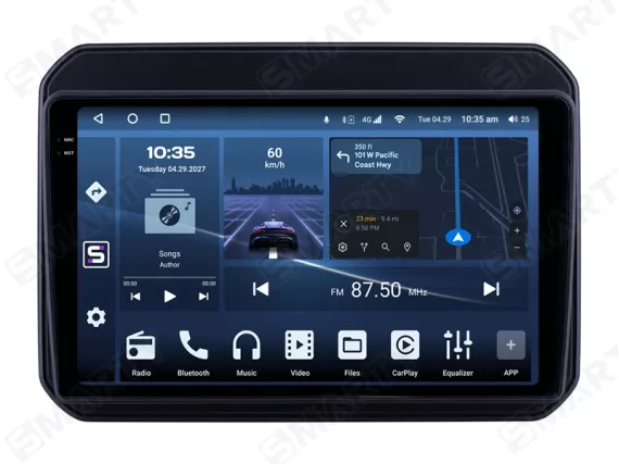 Suzuki Ignis 3 (2016-2020) Android car radio Apple CarPlay