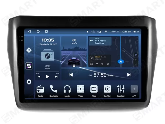 Suzuki Swift (2017-2023) Android car radio Apple CarPlay