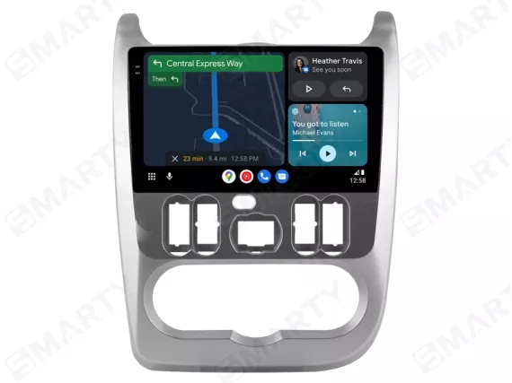Renault Duster (2010-2013) Android Auto