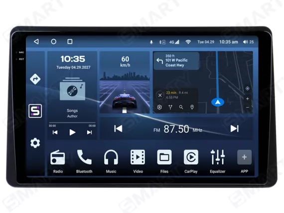 Renault Duster 2 (2018+) Android car radio Apple CarPlay
