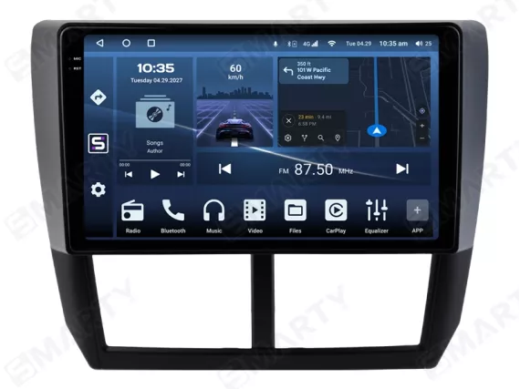 Subaru Forester SH (2008-2012) Android car radio Apple CarPlay