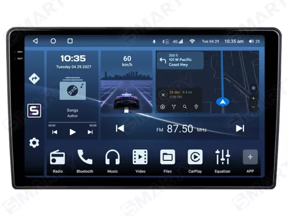 Citroen C5 2 (2008-2017) Android car radio Apple CarPlay