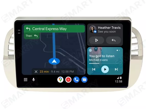 Fiat 500 (2007-2015) Android Auto