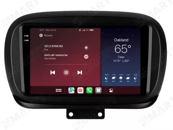 Fiat 500X (2014-2020) Apple Carplay