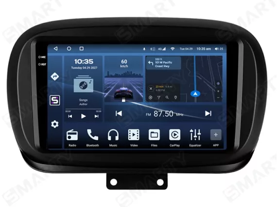 Fiat 500X (2014-2020) Android car radio Apple CarPlay